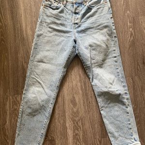 Levi’s Wedgie straight leg ankle jeans